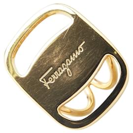 Anello per sciarpa Vara Salvatore Ferragamo D'oro