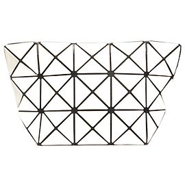 Issey Miyake Cream Bao Bao zipped pouch Cream