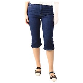 Frame Denim Dark blue cropped jeans - size UK 10 Blue