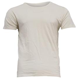 Gucci-Gucci Back Logo Shirt in White Cotton-White