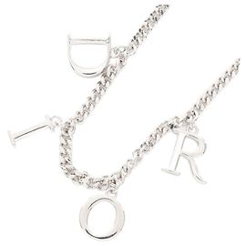 Collar de Acero Inoxidable Dior Homme N2910HOMMT005 Plata