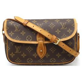 Borsa a spalla Gibeciere PM Monogram Louis Vuitton Marrone