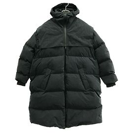 Giacca puffer in cotone popeline ghiacciato Bottega Veneta Nero