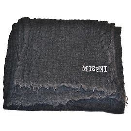 Sciarpa Missoni in lana nera Nero