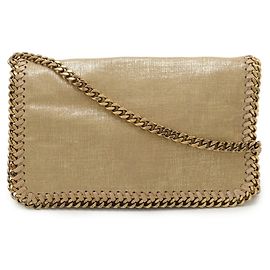 Stella Mc Cartney Borsa a Spalla Falabella di Stella McCartney D'oro