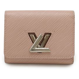 Louis Vuitton Epi Portefeuille Twist Compact Tri-fold Wallet Pink