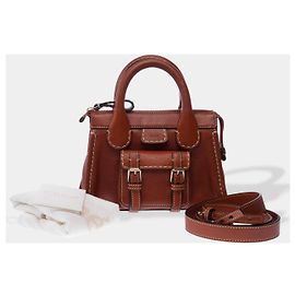 Chloé Bolsa CHLOE em Couro Marrom - 102852 Marrom