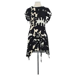 Isabel Marant Vestido de algodón negro Negro