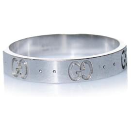 Gucci Ring aus 18-karätigem Weißgold in Silber Silber