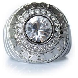 Silberner Ring 1984 von Dolce & Gabbana mit Stein Silber