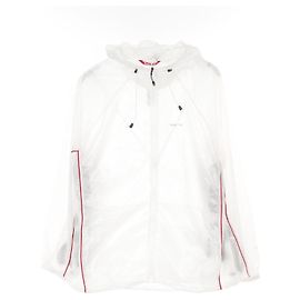 Supreme Ripstop Hooded Windshell Nylon Jacket White
