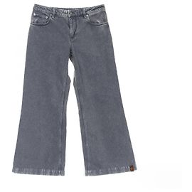 Jeans de algodão denim lavado Louis Vuitton Marrom Cinza