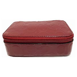 Coach Signature Email Schmuckkästchen Rot