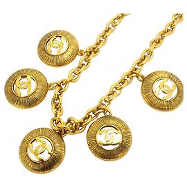 Collar en círculo Coco Mark de Chanel Dorado