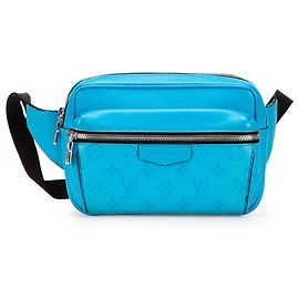 Bumbag externo Taigarama Monogram azul Louis Vuitton Azul