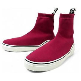 TÊNIS MEIA GIVENCHY GEORGE V SOCK MID BE000DE077 39 Bordeaux