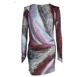 Vestido estampado de seda Peter Pilotto Multicolor