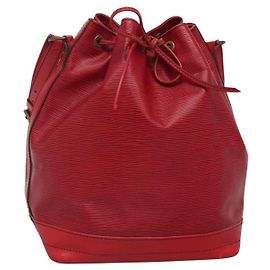 LOUIS VUITTON Borsa a Spalla Epi Noe Rossa M44007 LV Auth 136984 Rosso