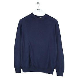 Eric Bompard Maglione in cotone blu navy Blu navy