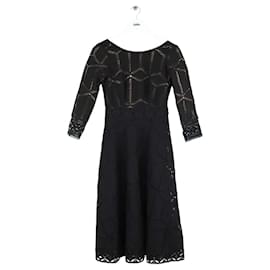 Bash Schwarzes Kleid Schwarz