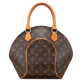 Louis Vuitton-Louis Vuitton Ellipse PM Monogram Handbag-Brown
