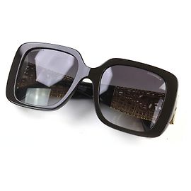 Gafas de sol Chanel COCO Mark de forma cuadrada Castaño