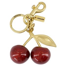 Cherry key ring - Coach - Acetate - Red Red