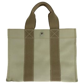 Bolsa tote em canvas Bora Bora PM da Hermès Marrom Bege
