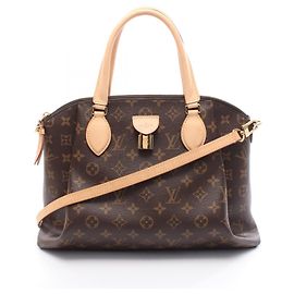 Bolsa 2 em 1 Monogram RIVOLI MM da Louis Vuitton Marrom