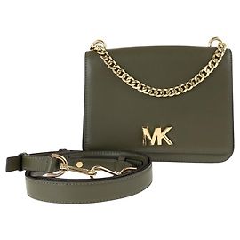 Borsa a Spalla in Pelle Michael Kors Marrone