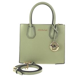 Sac à main 2WAY en cuir Michael Kors Vert