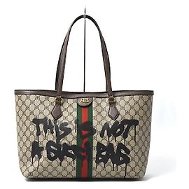 Sac fourre-tout en PVC Balenciaga Gucci The Hacker Project Multicolore