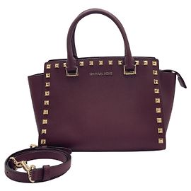 Michael Kors Leder Tote Bag Rot