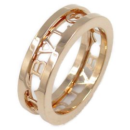 Bulgari BVLGARI B-zero1 Au750 Ring Size 10 Golden Metallic