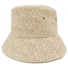 Cappello Burberry Marrone Beige