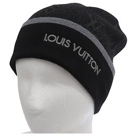 Gorro de punto My Monogram Eclipse de Louis Vuitton Negro