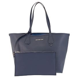 Michael Kors Wendbare Leder-Tote Blau