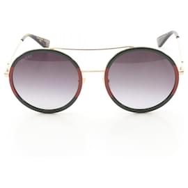 Gucci-Óculos de sol Gucci GG0061503-Dourado,Metálico