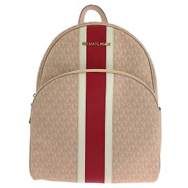 Michael Kors Pink PVC Backpack Pink