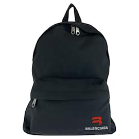 Balenciaga-Mochila de nylon Balenciaga preta-Preto
