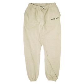 Autre Marque Pantalones de algodón con estampado de logo WHITELAND 21SS Beige