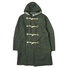 Ralph Lauren ABRIGO DUFFLE DE LANA DOBLE RRL Verde Verde oliva
