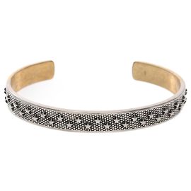 Maison Martin Margiela Pulseira de aço inoxidável Maison Margiela Prata