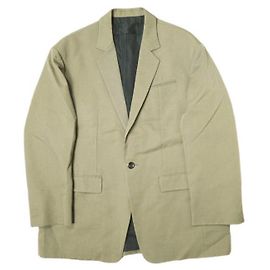 Autre Marque th products Over Sized Jacket Wool Jacket Green Khaki