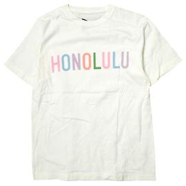 Autre Marque Camiseta de algodón FUNG Honolulu Blanco