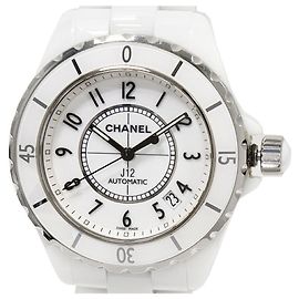 Chanel J12 White Ceramic White