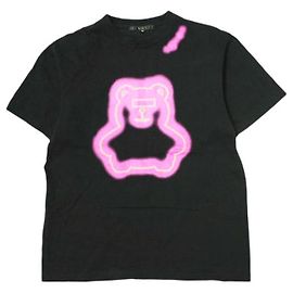 Autre Marque Camiseta de algodón STUD MUFFIN Neon Bear Negro