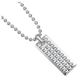 Tiffany & Co. Square Studs Silver 925 Necklace Silvery