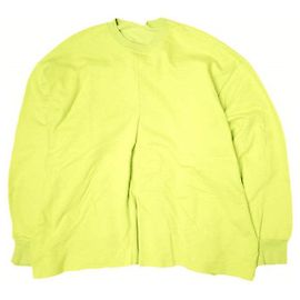 Autre Marque Sweatshirt Oversize ADD SEOUL en Coton Polyester Doré Vert