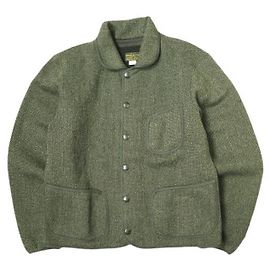 Ralph Lauren Giacca Cardigan Multiuso in Lana e Cotone RRL Giacca in Lana e Cotone Grigio